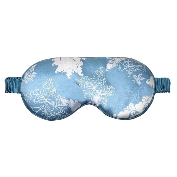 Double Sided Imitation Silk Eye Mask Satin Protection Blackout Sleep Mulberry Pr Carousel 8