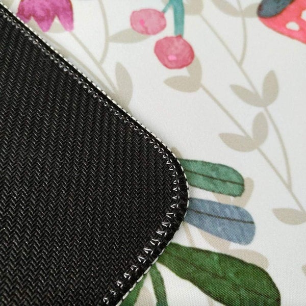 Fantasy Pattern Mouse Pad 300 X 800 2Mm Hand Painted Silhouettes Carousel 2