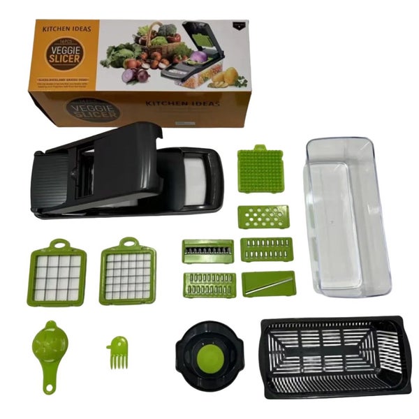 Multifunctional Vegetable Chopper Kitchen Dicer Grater Shredder Set Cutter Carousel 1