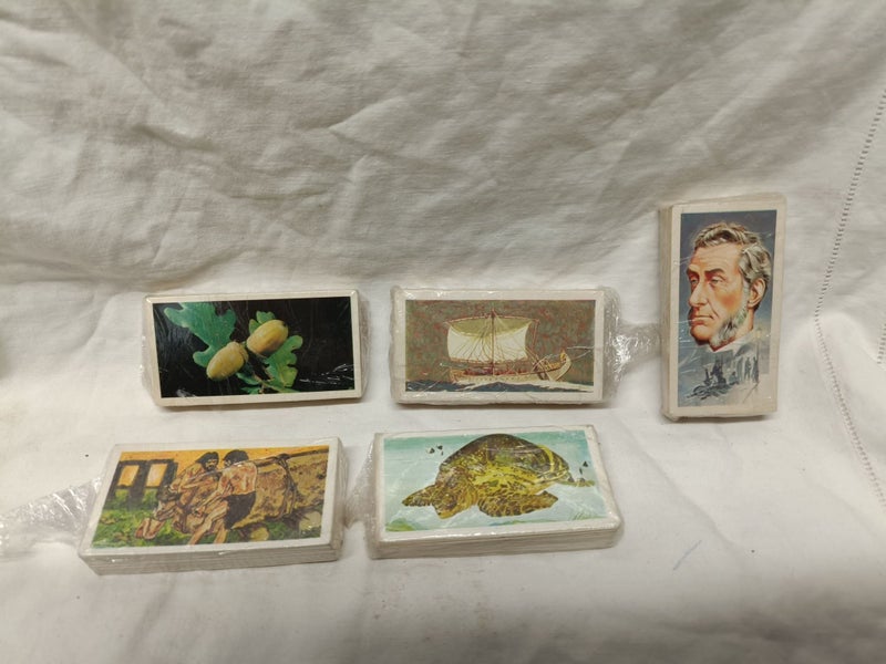 HC 1771 - Brooke Bond Tea Trading Cards - 5 sets - assortment Carousel 1