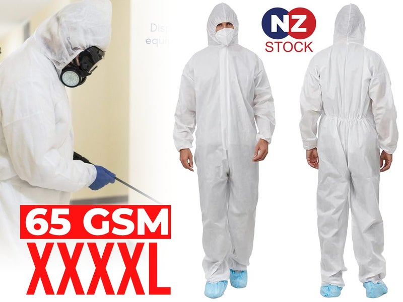 Disposable Microporous Coveralls 4XL Carousel 1