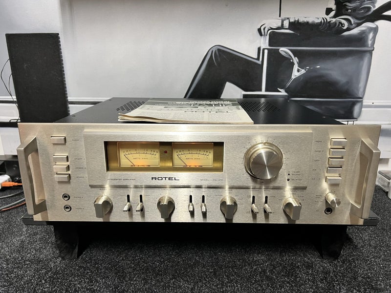 Vintage Rotel RA-1412 Integrated Amplifier Carousel 1