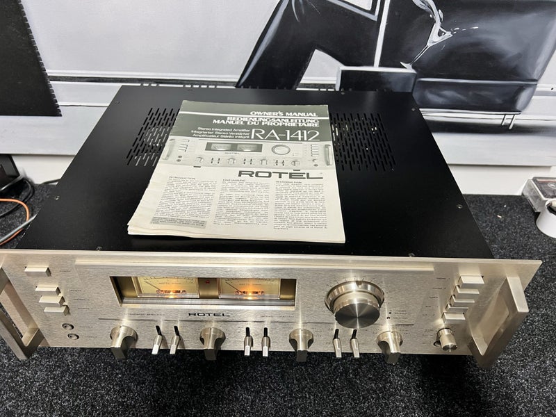 Vintage Rotel RA-1412 Integrated Amplifier Carousel 2