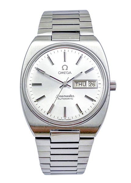 Omega Seamaster Day Date Automatic Steel Mens Wristwatch Ref 166.0216 SERVICED Carousel 2