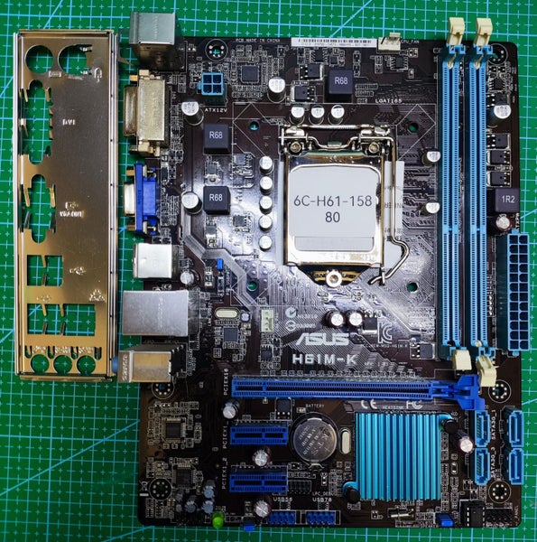 ASUS H61 Motherboard # LGA 1155 Intel 2Gen 3Gen / B75 P61 Z77 Carousel 1