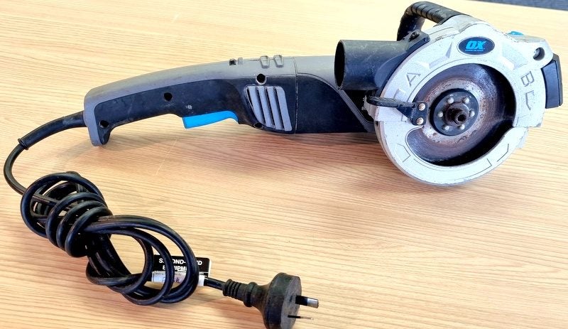 OX 125mm Supercutter Saw Twin Blade Dual Saw OX-P810 240v Carousel 1