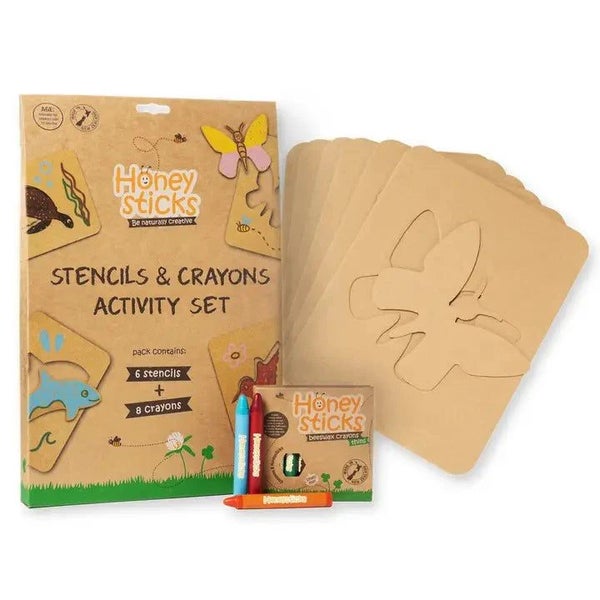 HS Jumbo Stencils and Crayons Activity Set Carousel 1