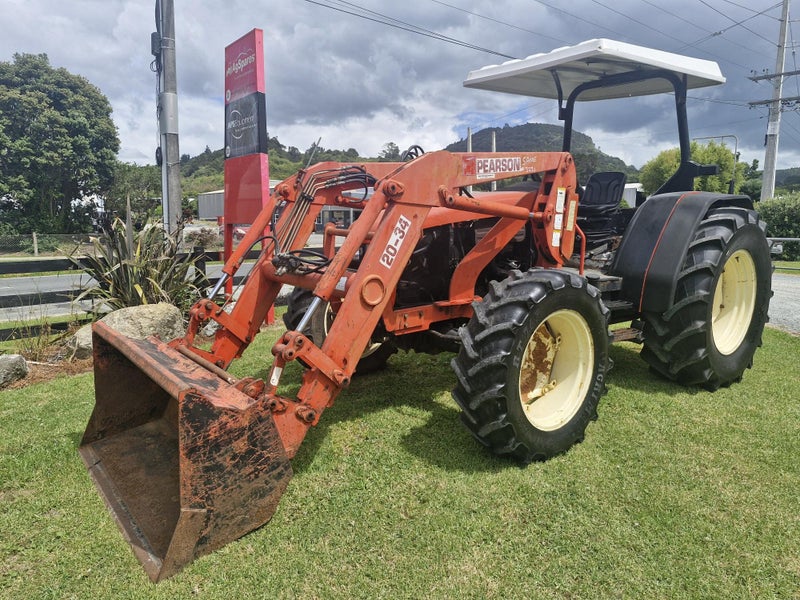 Same 75hp 4x4 ROPS Tractor & loader Carousel 1