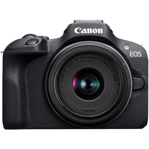 Canon EOS R100 Mirrorless Camera with 18-45mm Lens 24.2MP APS-C Sensor - 4K24p Carousel 1