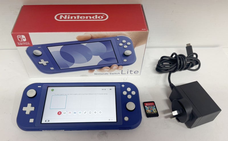 Nintendo Switch Lite and Game Carousel 1