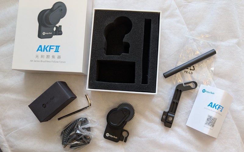Feiyutech AK4500 gimbal essential kit, and feiyutech follow focus Carousel 8