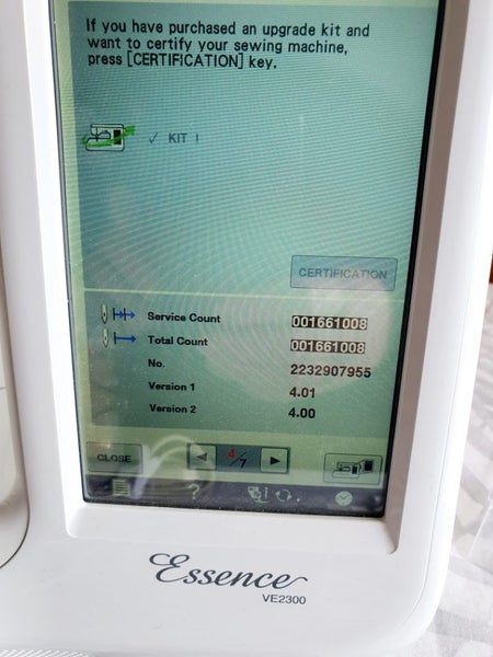 Brother Essence VE2300 Embroidery Machine – Under Warranty! – Low Use Carousel 5