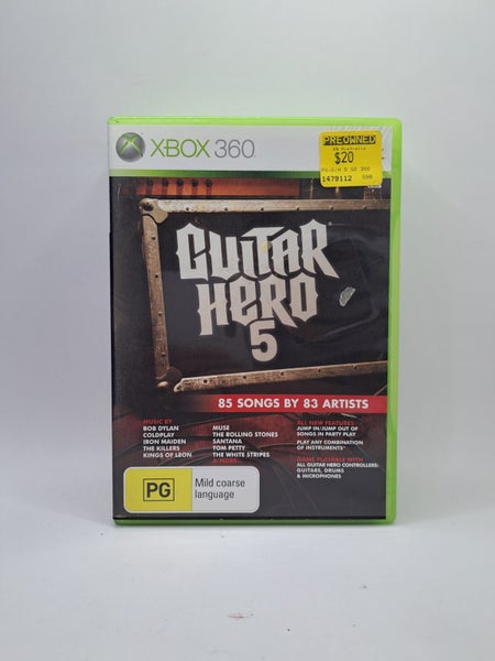 * -Xbox 360- Guitar Hero 5 * Carousel 1