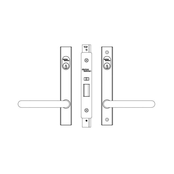 Dormakaba Double Cylinder Lockpack 30mm Backset TC6H PVD Black - Available in... Carousel 3