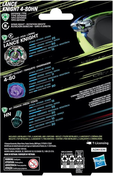 Beyblade X: Starter Pack - Lance Knight Carousel 4