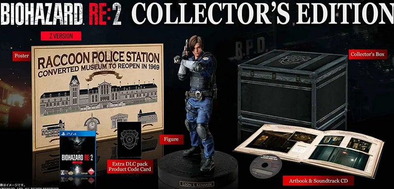 Biohazard RE 2 Collector's Edition Box - BRAND NEW Carousel 1