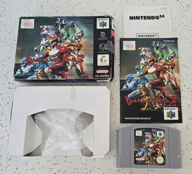 Dual Heroes - Complete in Box - PAL - Nintendo 64 (N64) Carousel 1