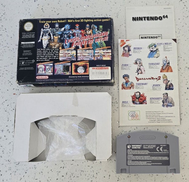 Dual Heroes - Complete in Box - PAL - Nintendo 64 (N64) Carousel 2