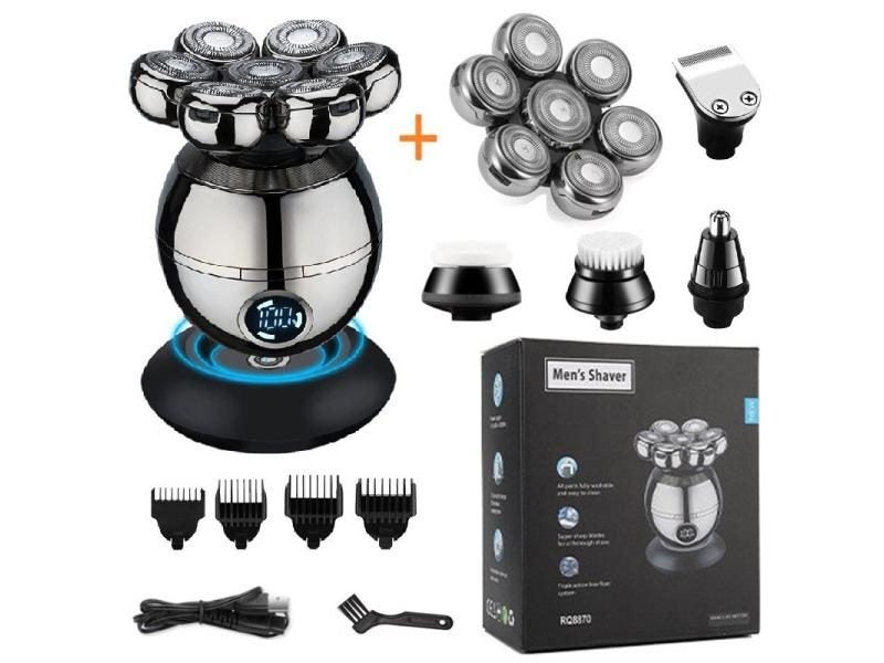 Wet Dry Electric Shaver For Men With LCD Display Carousel 1