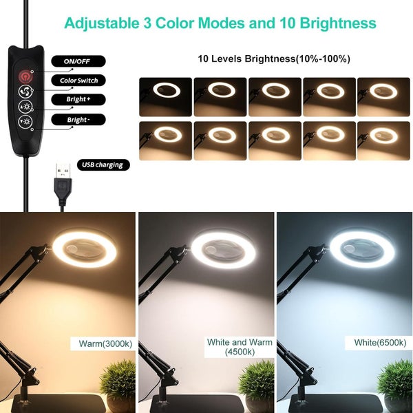 Magnifying Desk Lamp - (NZ CLEARANCE) Carousel 2
