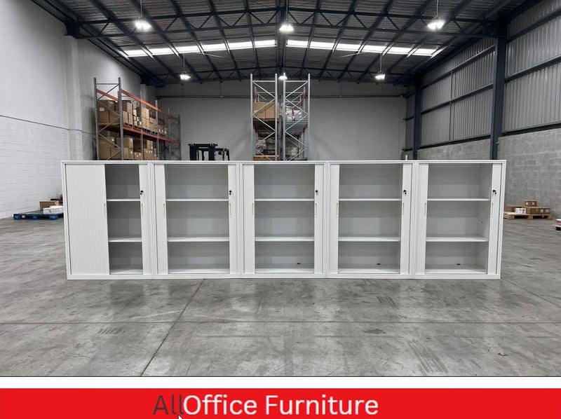 Tambour Cupboard, Tambour Cabinet, Milano Tambour, Sliding Door Storage Carousel 1