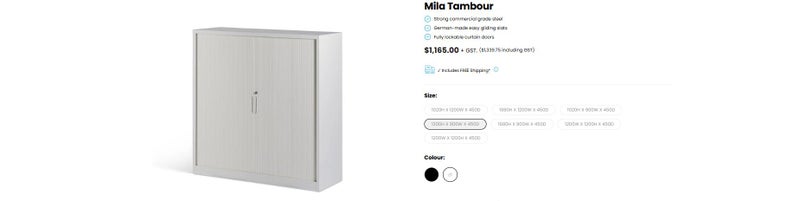 Tambour Cupboard, Tambour Cabinet, Milano Tambour, Sliding Door Storage Carousel 4
