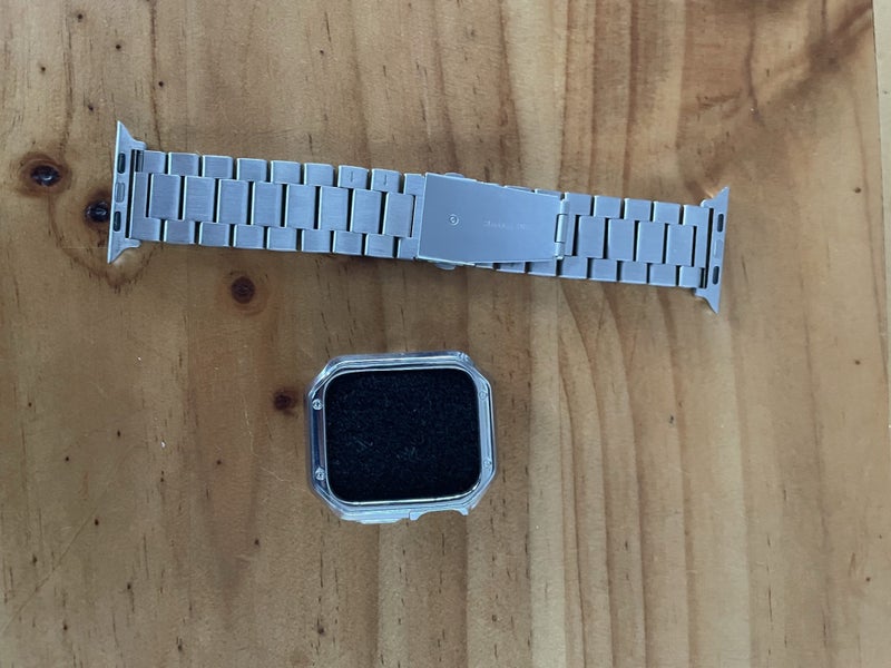 Apple 44mm Watch Premium 316L Stainless Steel Band Carousel 2