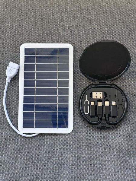 Portable Solar Panel + 80W Fast Charge Travel Kit Carousel 2