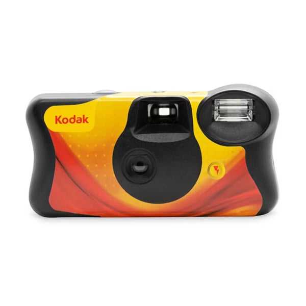 Kodak Disposable OTUC Disposable Film Camera with Flash - Black/Yellow (27 Carousel 3