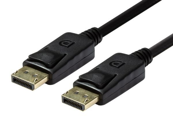 DYNAMIX 5m DisplayPort v1.2 Cable with Gold Shell Connectors DDC Compliant Carousel 1