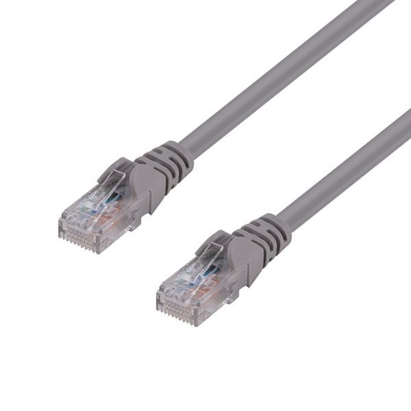 DYNAMIX 5m Cat6 Grey UTP Patch Lead (T568A Specification) 250MHz 24AWG Slimli... Carousel 1