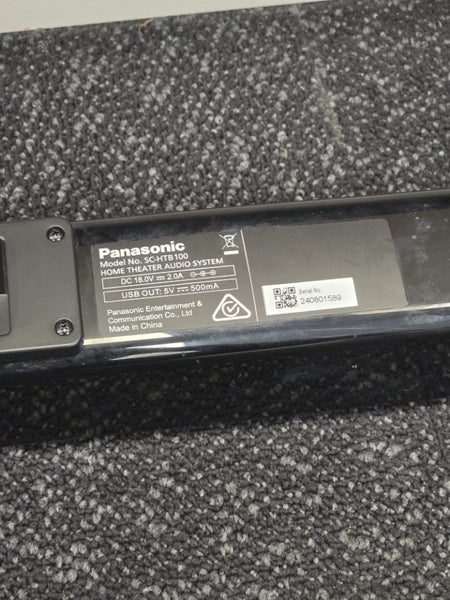 *1$ AUCTION* Panasonic Soundbar SC-HTB100 Carousel 4