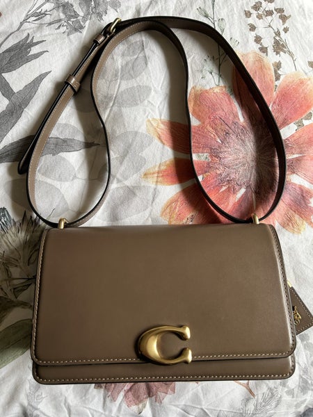 COACH BANDIT SHOULDER BAG - DARK STONE