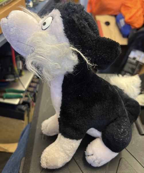 Vintage Footrot Flats "The Dog" Plush Toy - 1980s Murray Ball NZ Made Carousel 1