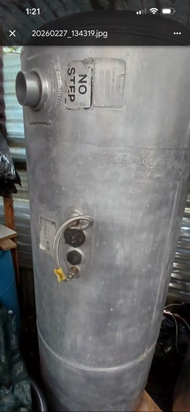 Aluminium diesel tank 600litres Carousel 3
