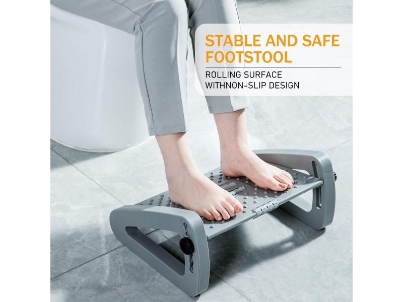 Adjustable Ergonomic Foot Rest For Under Desk Pressure Relief Carousel 1