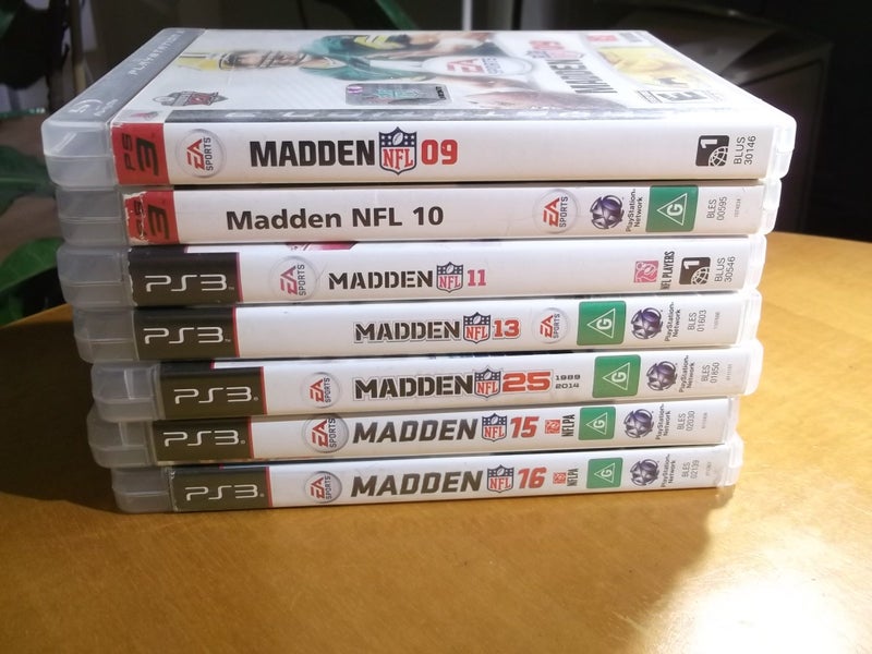 Madden NFL Bulk Buy / Bundle - PS3 x 7 Games - All VG Condition Carousel 1
