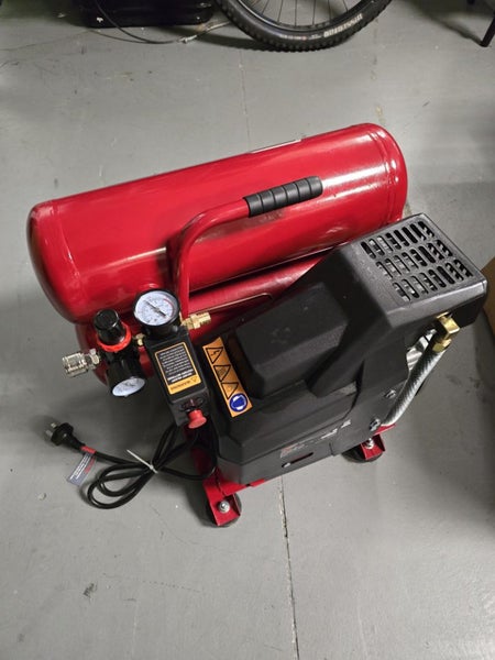 *1$ FAULTY AUCTION* Full Boar Twin Tank Direct Drive Air Compressor FBAC-21025 Carousel 2