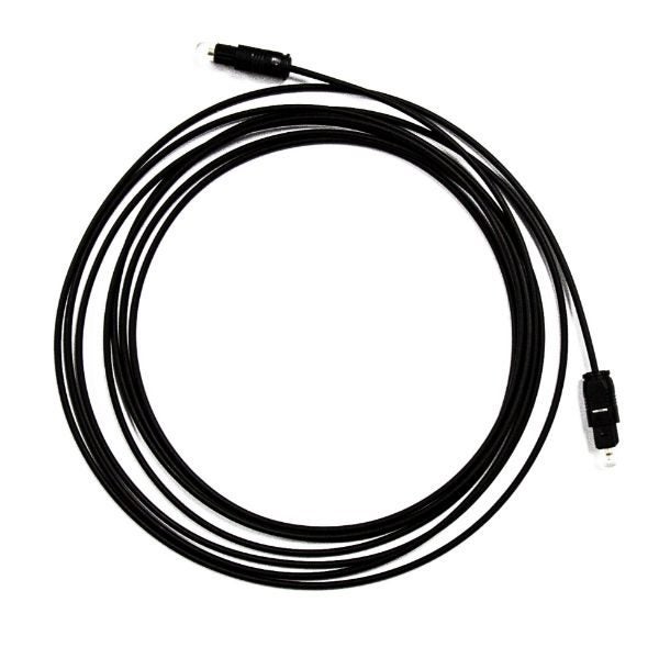 DYNAMIX 3m Toslink Slimline Audio Optic Cable. OD: 2.2mm Carousel 1