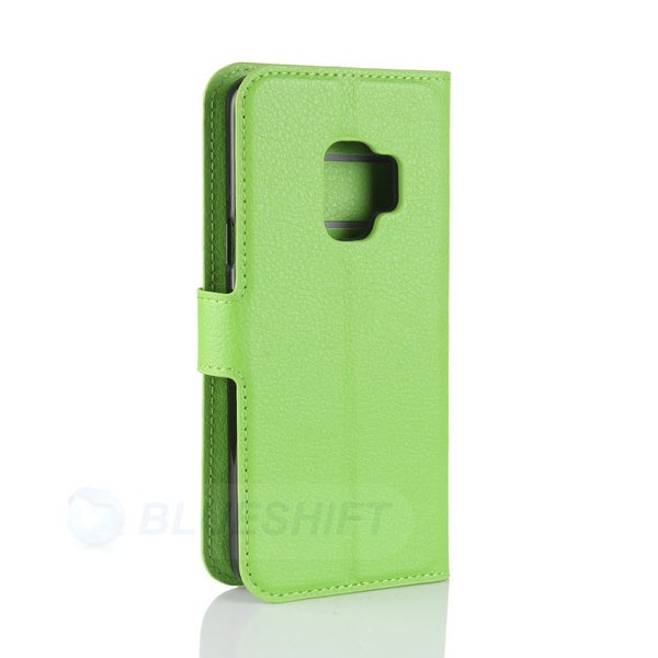 Galaxy S9 Pu Wallet Case [Green] Carousel 6