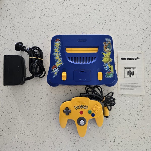 Pokemon Edition Console with Pokemon Controller + Power Lead - PAL NZ Release Carousel 1