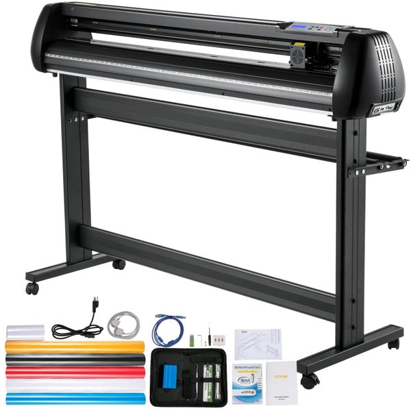 Vinyl Cutter 53Inch Vinyl Cutter Plotter With Stand Adjustable Speed Force Fo... Carousel 1