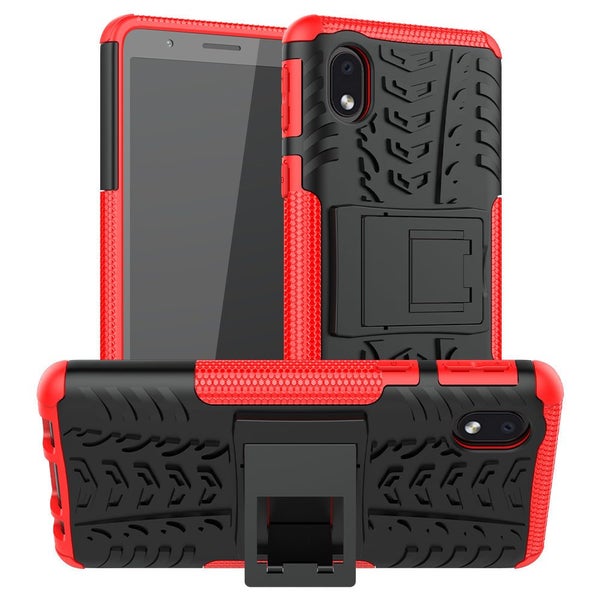 Samsung Galaxy A01 Core Heavy Duty Case Red Carousel 1