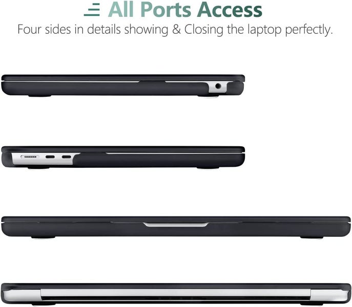 Macbook Air 13" (M2, 2022) A2681 Designer Hard Case [Palmleaves] Carousel 6