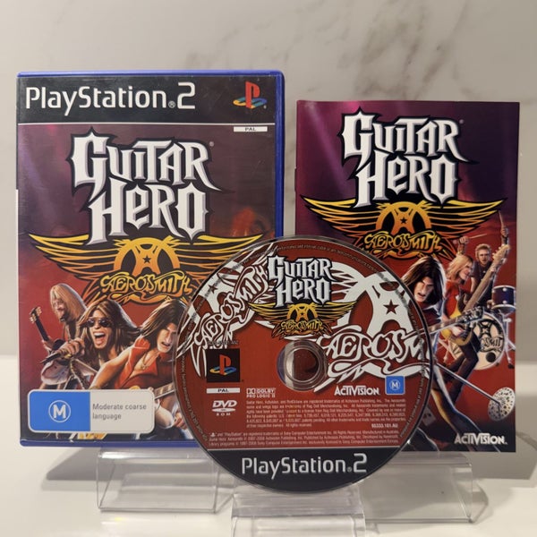 PS2 • Guitar Hero - Aerosmith • CIB Carousel 1