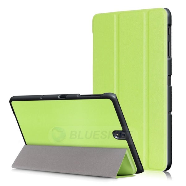 Galaxy Tab S3 9.7 T820 Tri-fold Pu Case [Green] Carousel 1