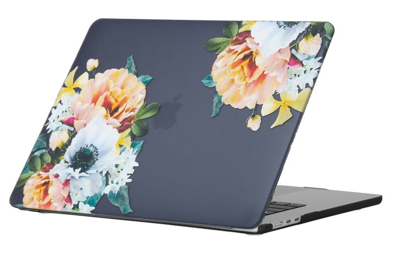 Macbook Air 15" (M3, 2024) A3114 Designer Hard Case [Flower] Carousel 2