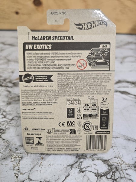 McLaren Speed Tail Hot Wheels Carousel 2