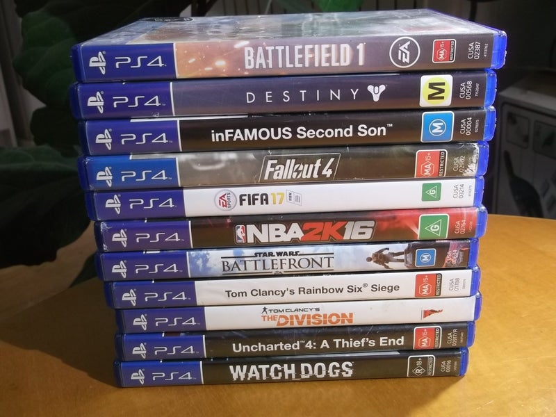 $1 No Reserve! - Bulk Buy / Bundle - Various PS4 x 11 Games Carousel 1