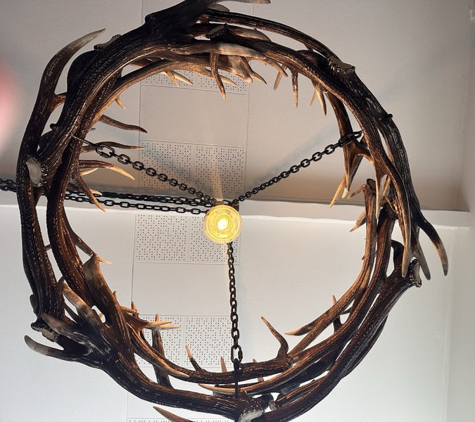 Luxury Deer Antler Chandelier Carousel 7